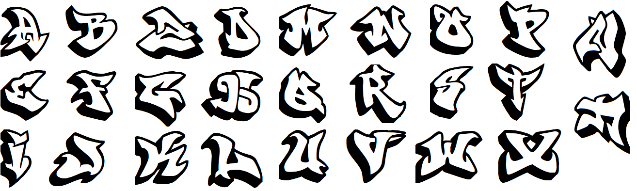 Detail 3d Schrift Zeichnen Nomer 16