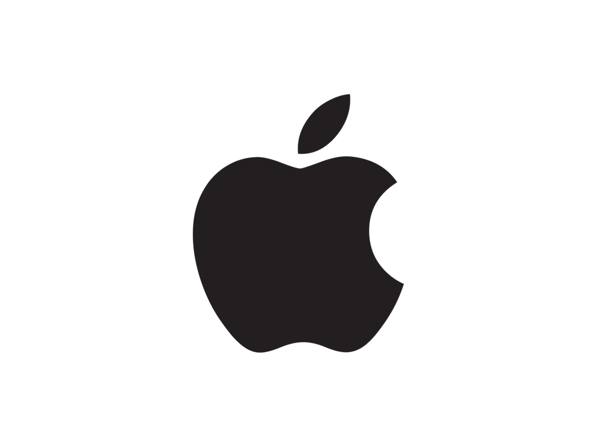 Detail Apple Logo Black Nomer 4