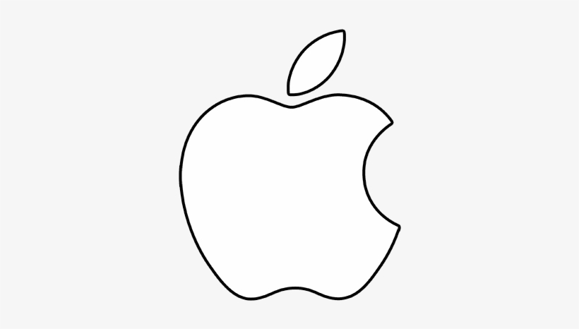 Detail Apple Logo White Nomer 6