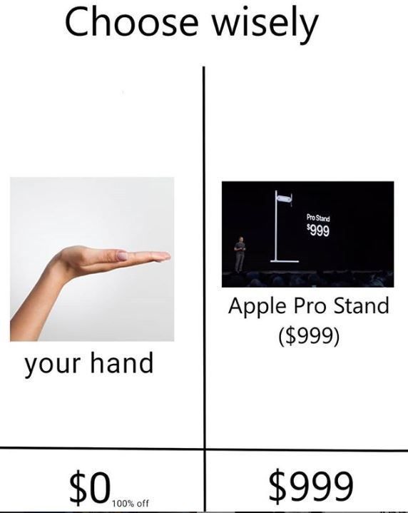 Detail Apple Pro Stand Meme Nomer 7