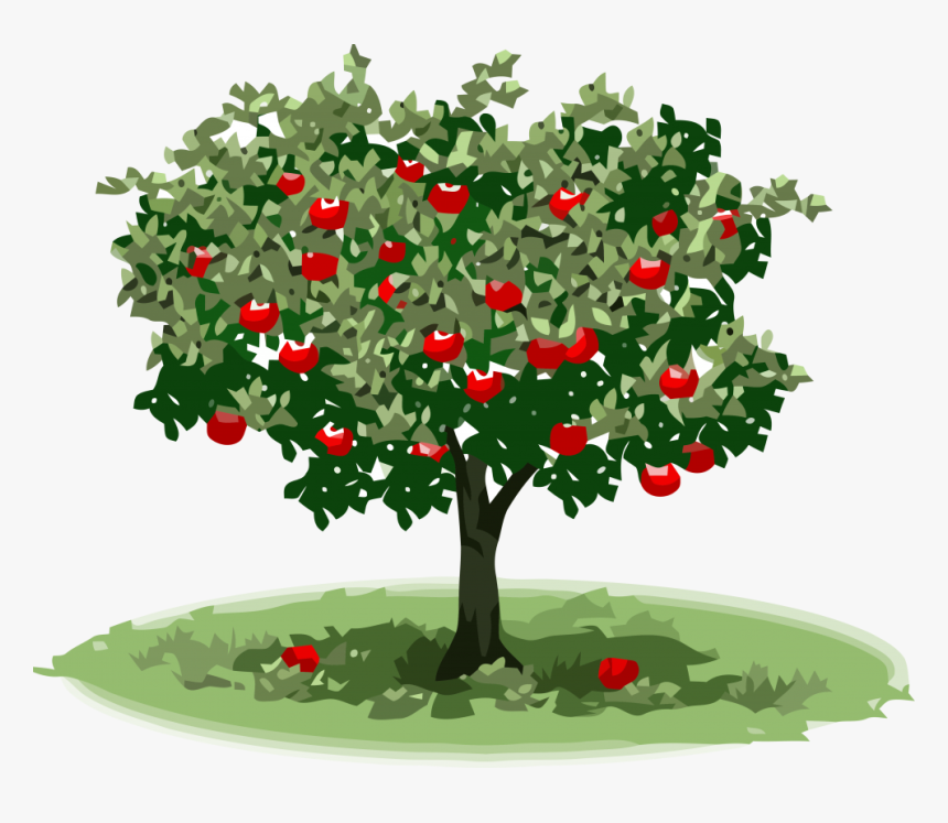 Detail Apple Tree Clipart Png Nomer 30