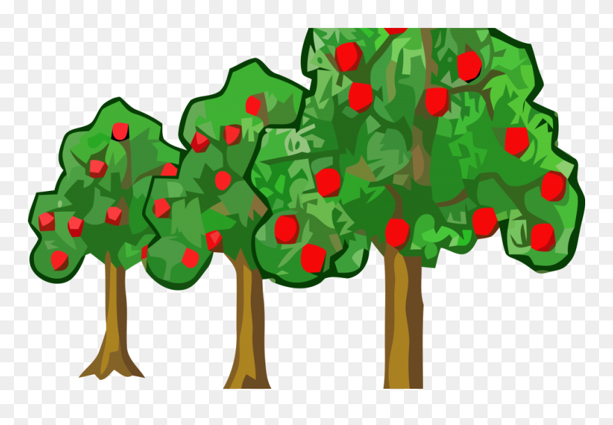 Detail Apple Tree Clipart Png Nomer 33
