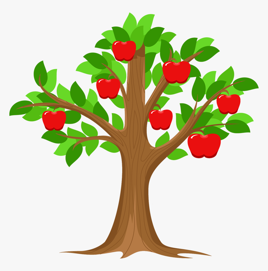 Detail Apple Tree Clipart Png Nomer 6