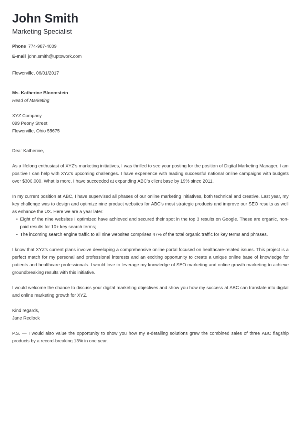 Detail Application Letter Contoh Nomer 11