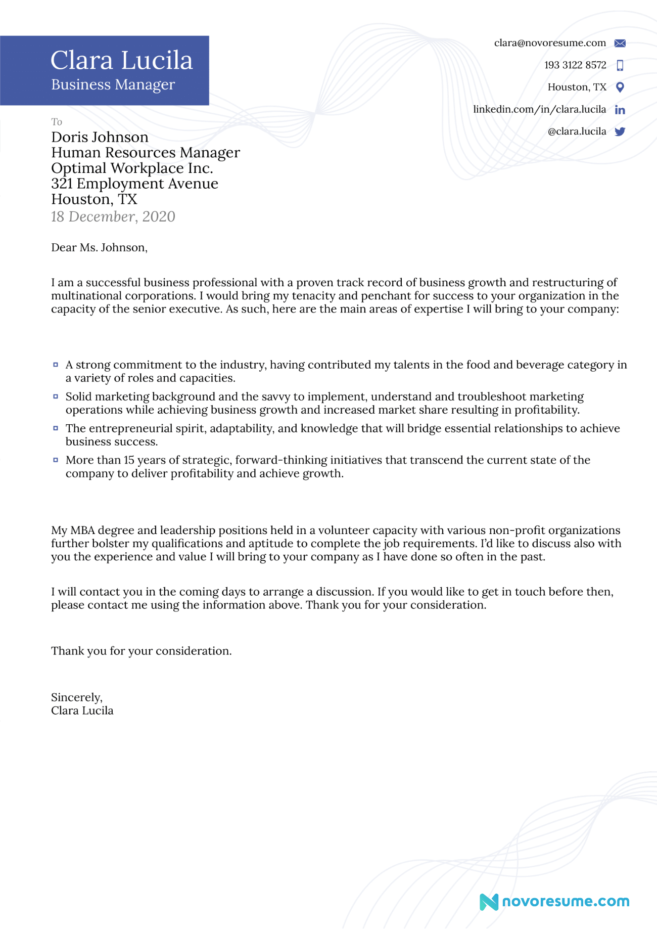 Detail Application Letter Contoh Nomer 52