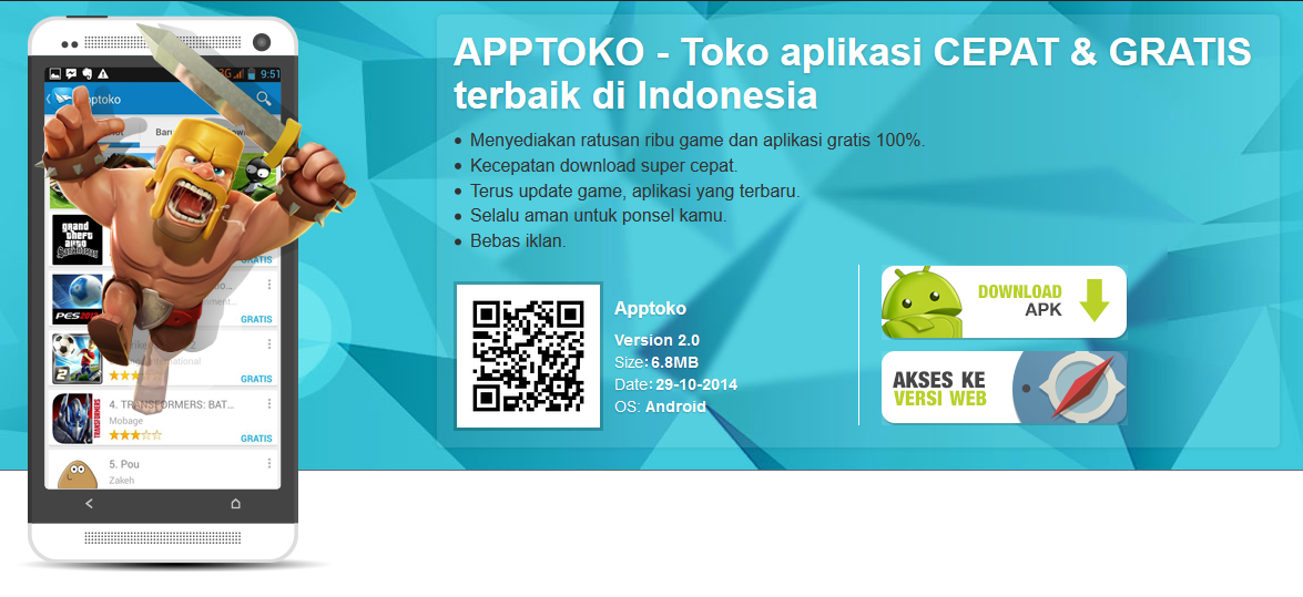 Detail Apptoko Fast And Free Nomer 25