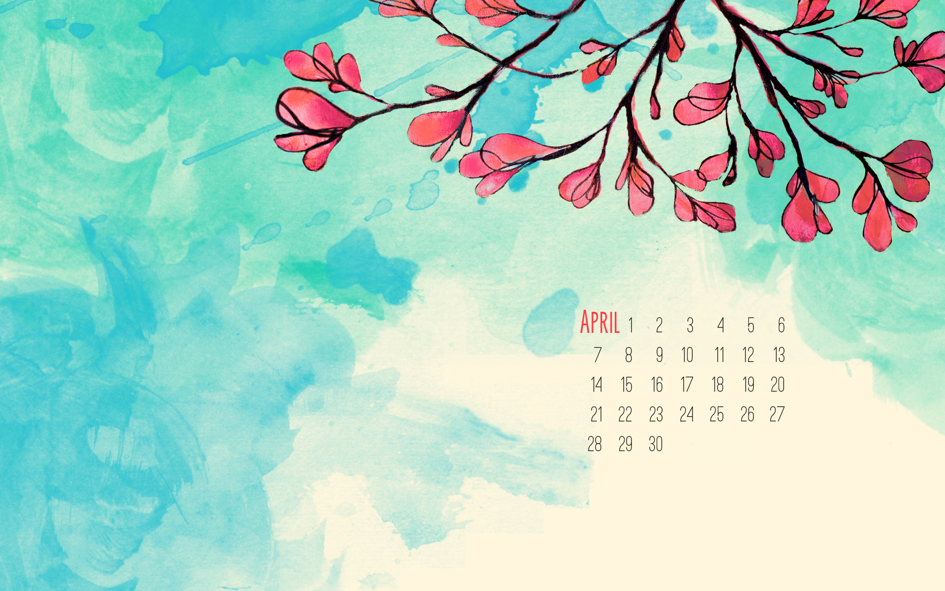 Detail April Desktop Wallpaper Nomer 11