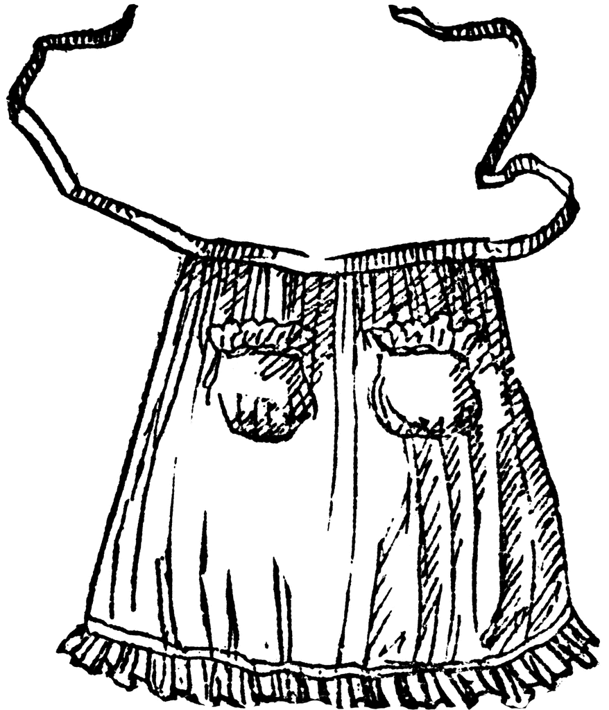 Detail Apron Images Clip Art Nomer 37