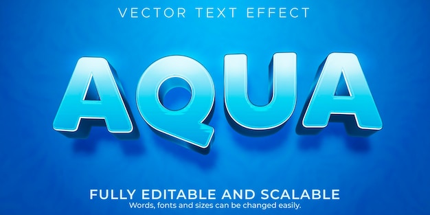 Detail Aqua Water Font Nomer 41