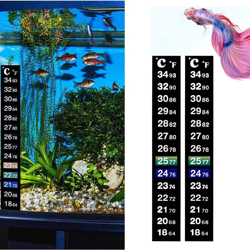 Detail Aquarium Thermometer Sticker Nomer 3