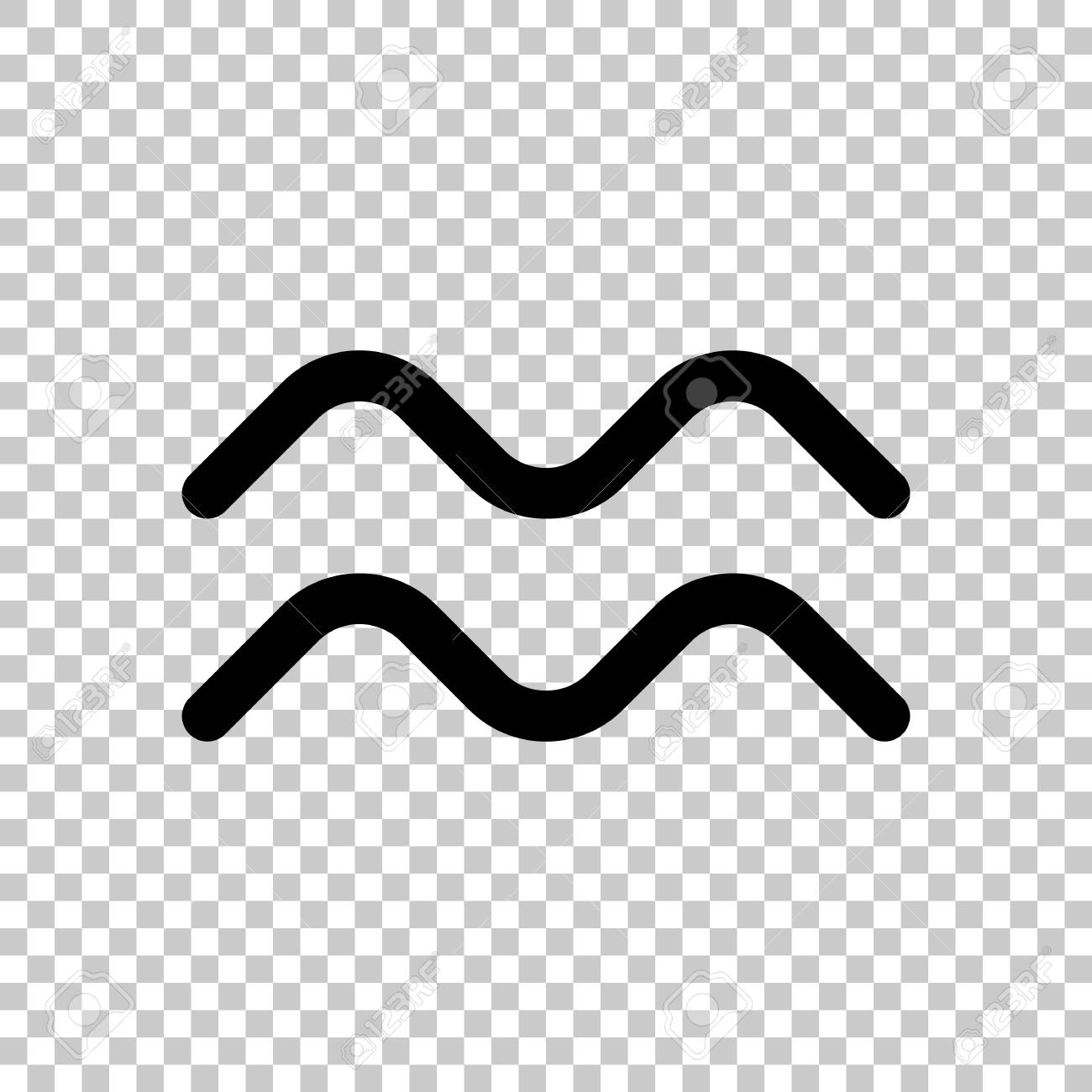 Detail Aquarius Symbol Transparent Nomer 4