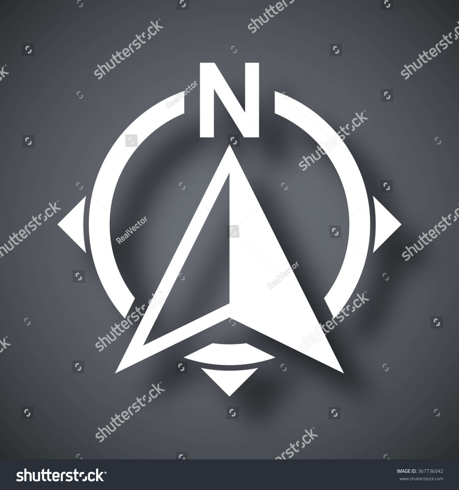 Detail Arah Utara Vector Nomer 41