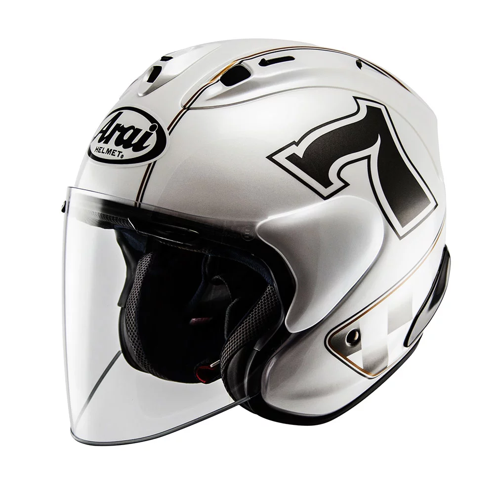 Detail Arai Cafe Racer Nomer 16