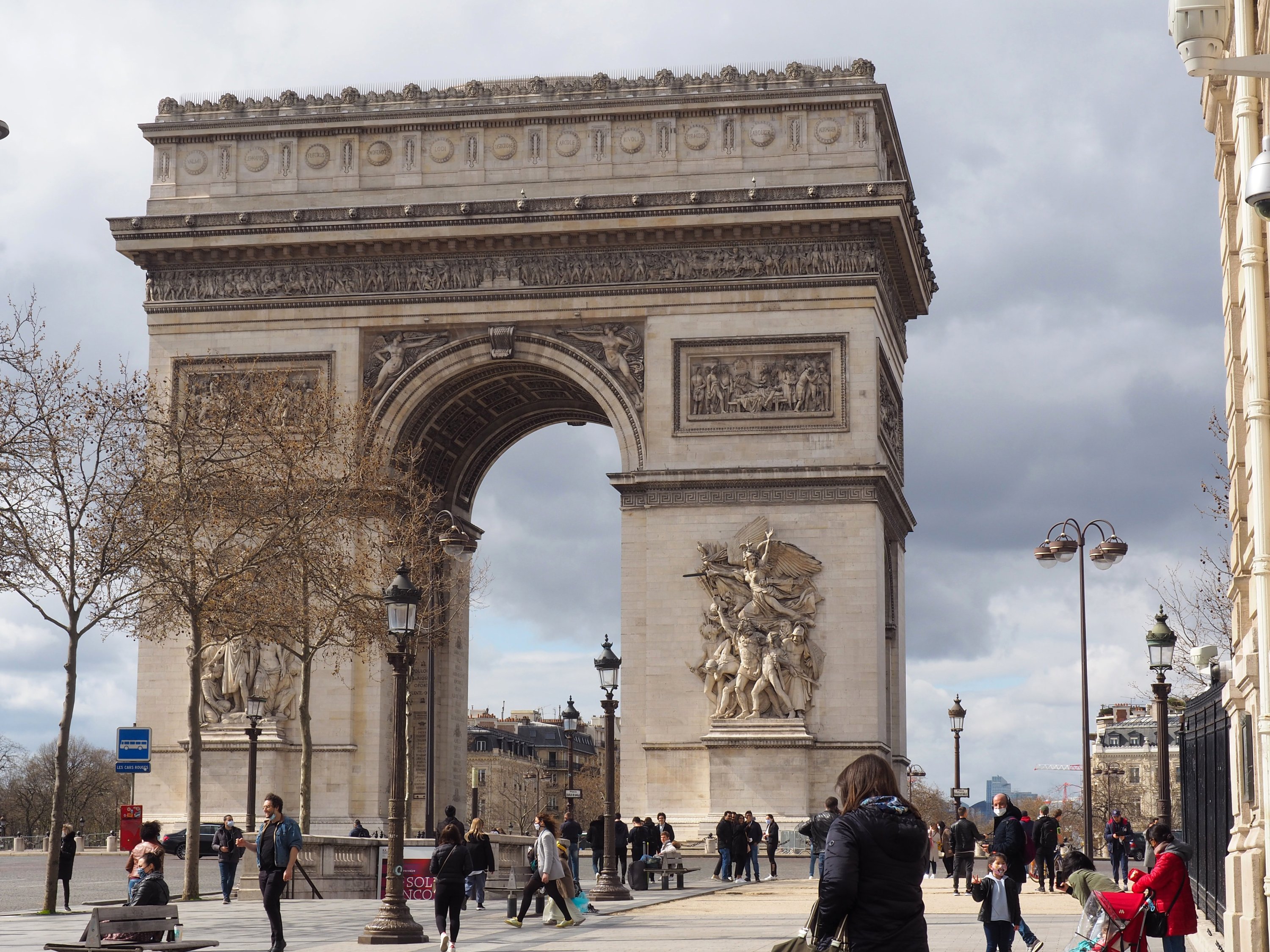 Detail Arc De Triomphe Paris Nomer 26