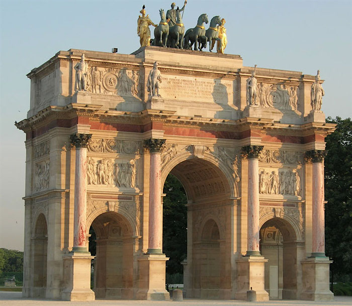 Detail Arc De Triomphe Paris Nomer 30