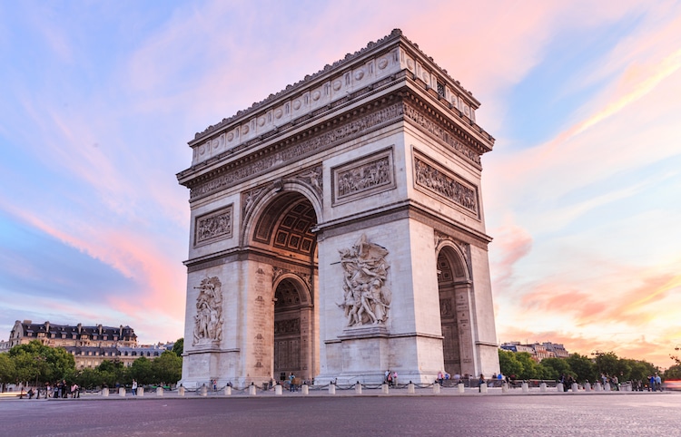 Detail Arc De Triomphe Paris Nomer 6