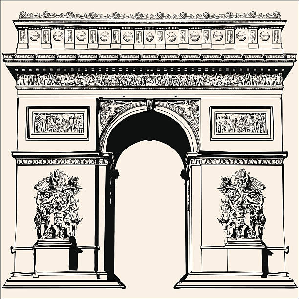 Detail Arc De Triomphe Vector Nomer 11