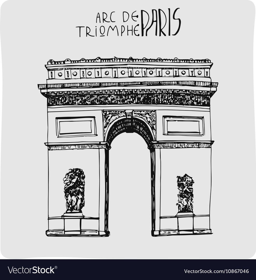 Detail Arc De Triomphe Vector Nomer 25