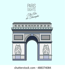Detail Arc De Triomphe Vector Nomer 29