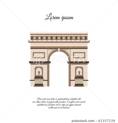 Detail Arc De Triomphe Vector Nomer 32