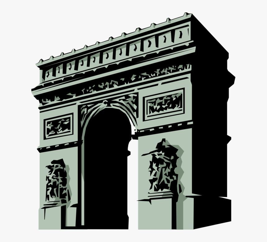 Detail Arc De Triomphe Vector Nomer 34
