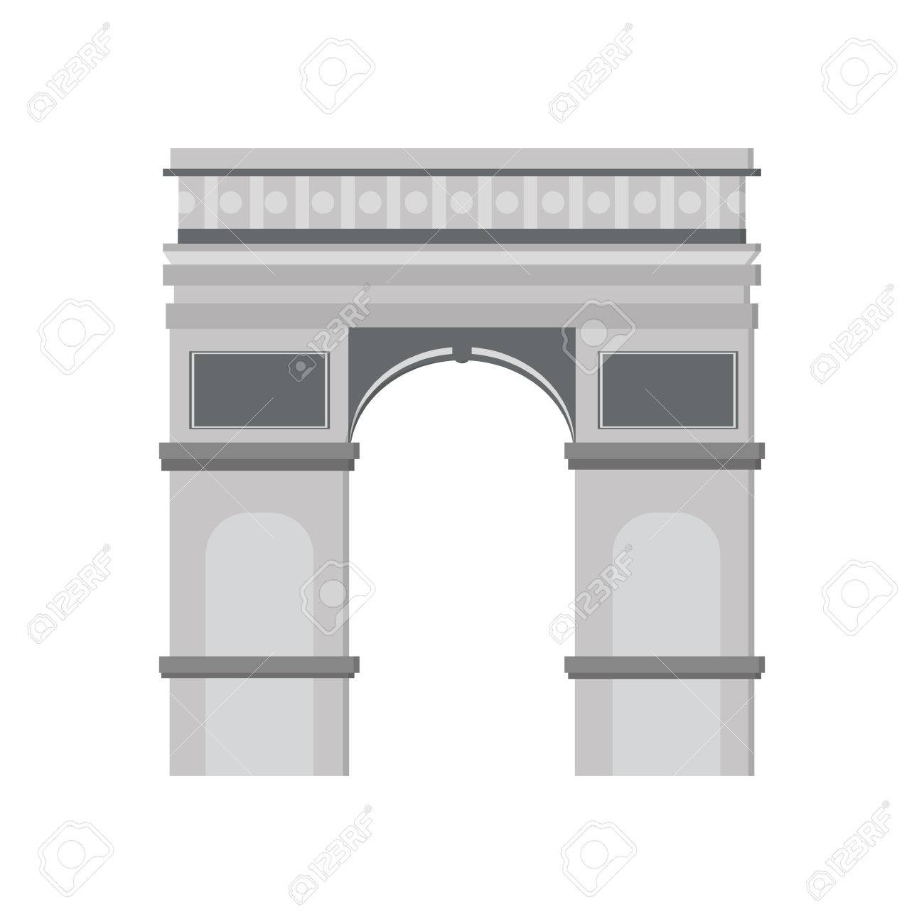 Detail Arc De Triomphe Vector Nomer 38