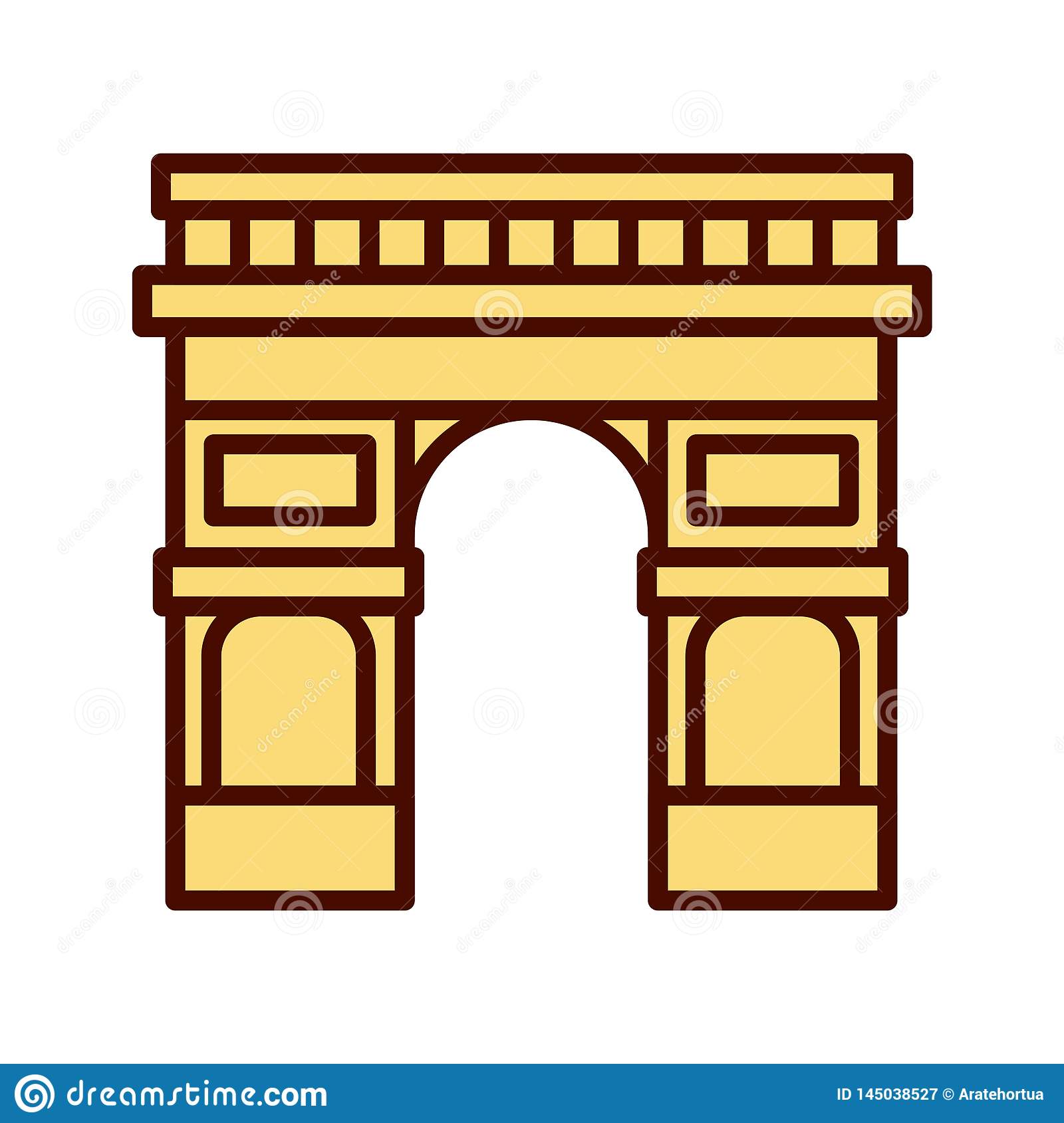 Detail Arc De Triomphe Vector Nomer 41