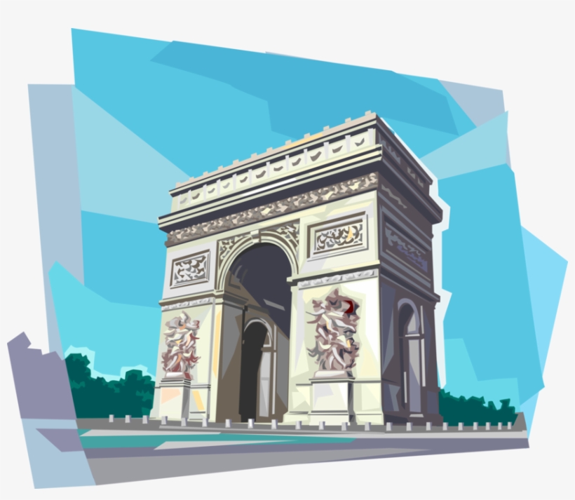 Detail Arc De Triomphe Vector Nomer 47