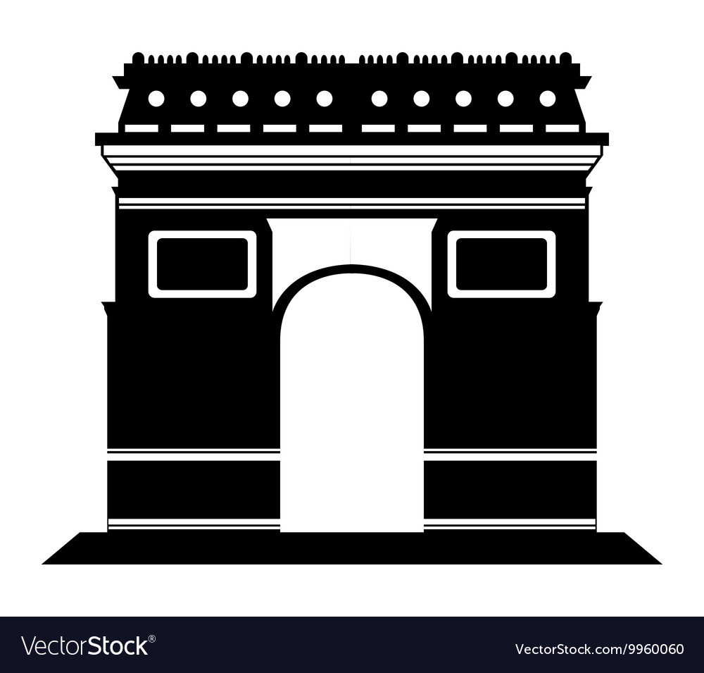Detail Arc De Triomphe Vector Nomer 6