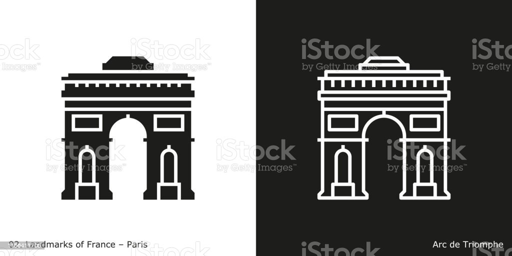 Detail Arc De Triomphe Vector Nomer 56