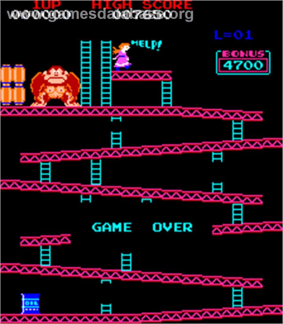 Detail Arcade Game Over Screen Nomer 21
