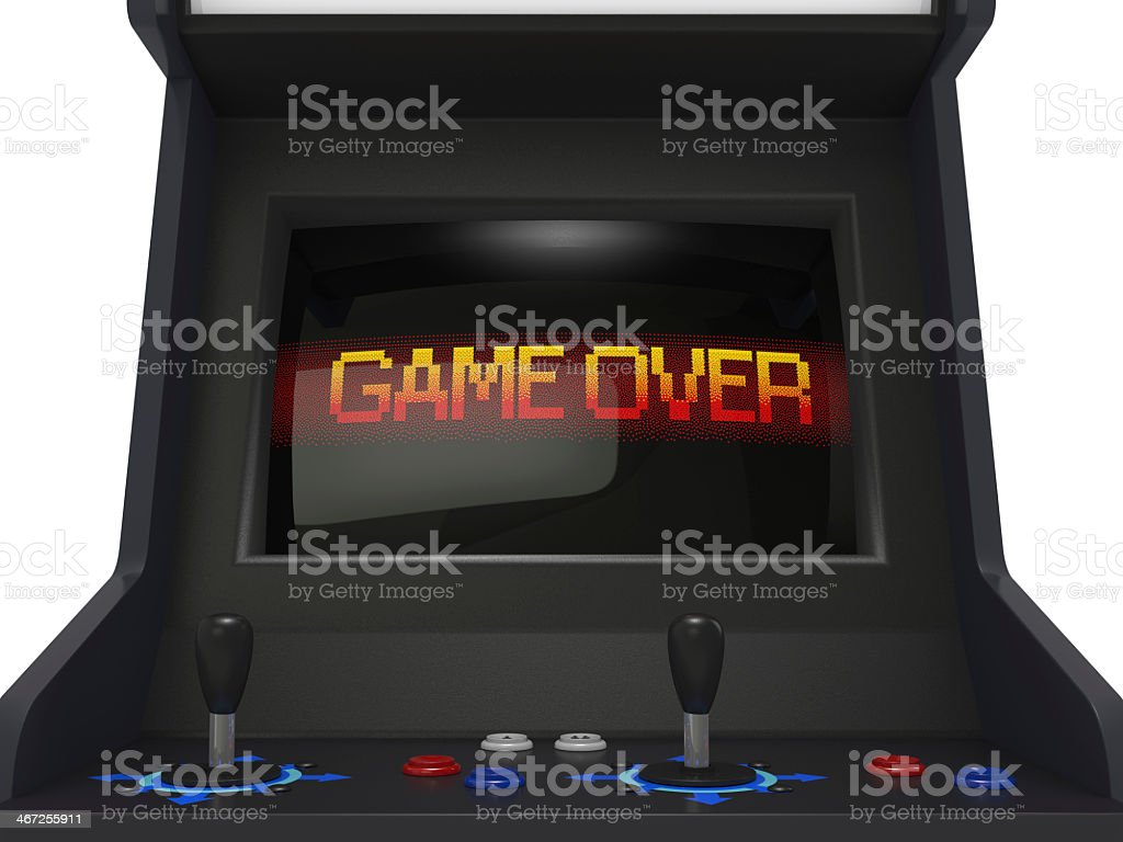 Detail Arcade Game Over Screen Nomer 24
