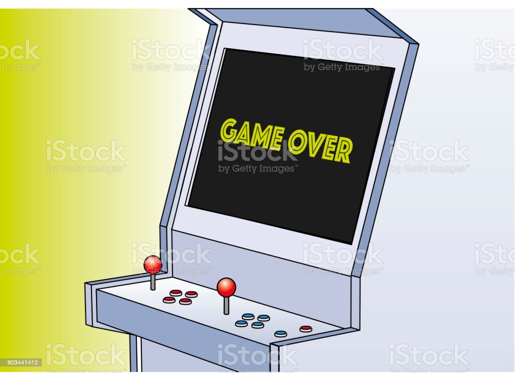 Detail Arcade Game Over Screen Nomer 47