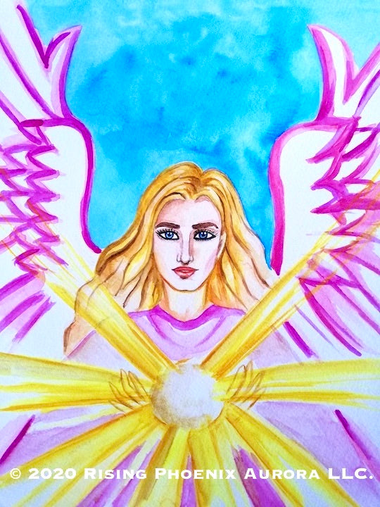 Detail Archangel Jophiel Symbol Nomer 12