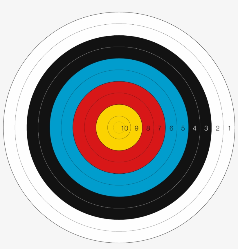 Detail Archery Target Png Nomer 10