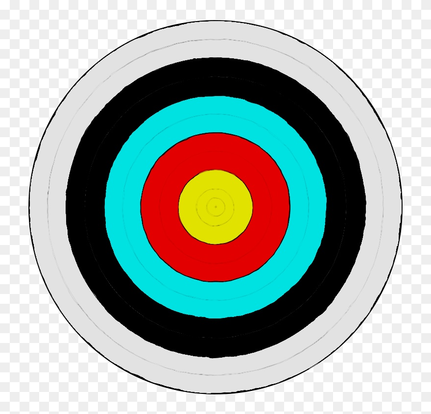 Detail Archery Target Png Nomer 15
