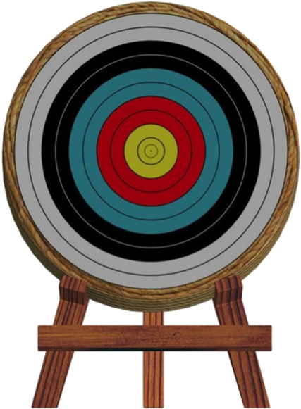 Detail Archery Target Png Nomer 27