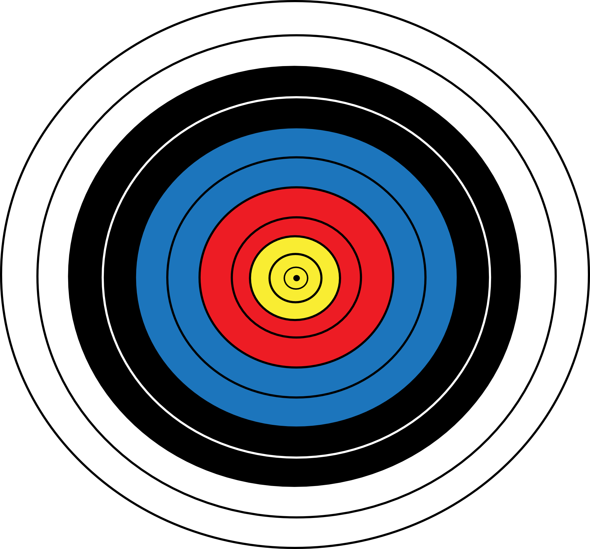 Detail Archery Target Png Nomer 43