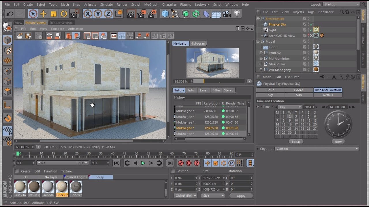 Archicad Render Vray - KibrisPDR