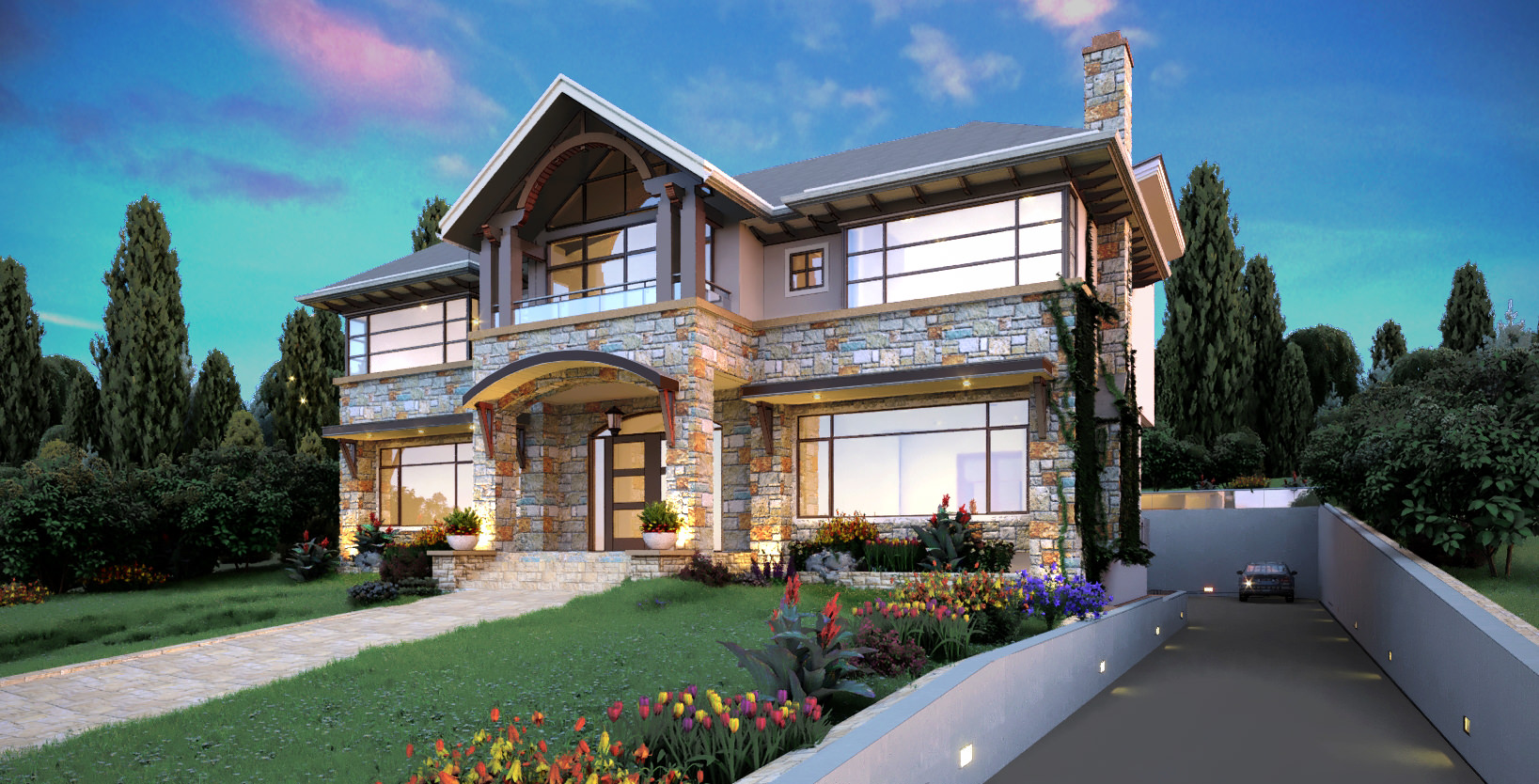 Detail Archicad Render Vray Nomer 15