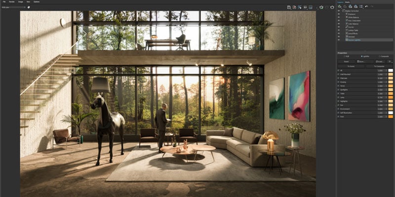 Detail Archicad Render Vray Nomer 19
