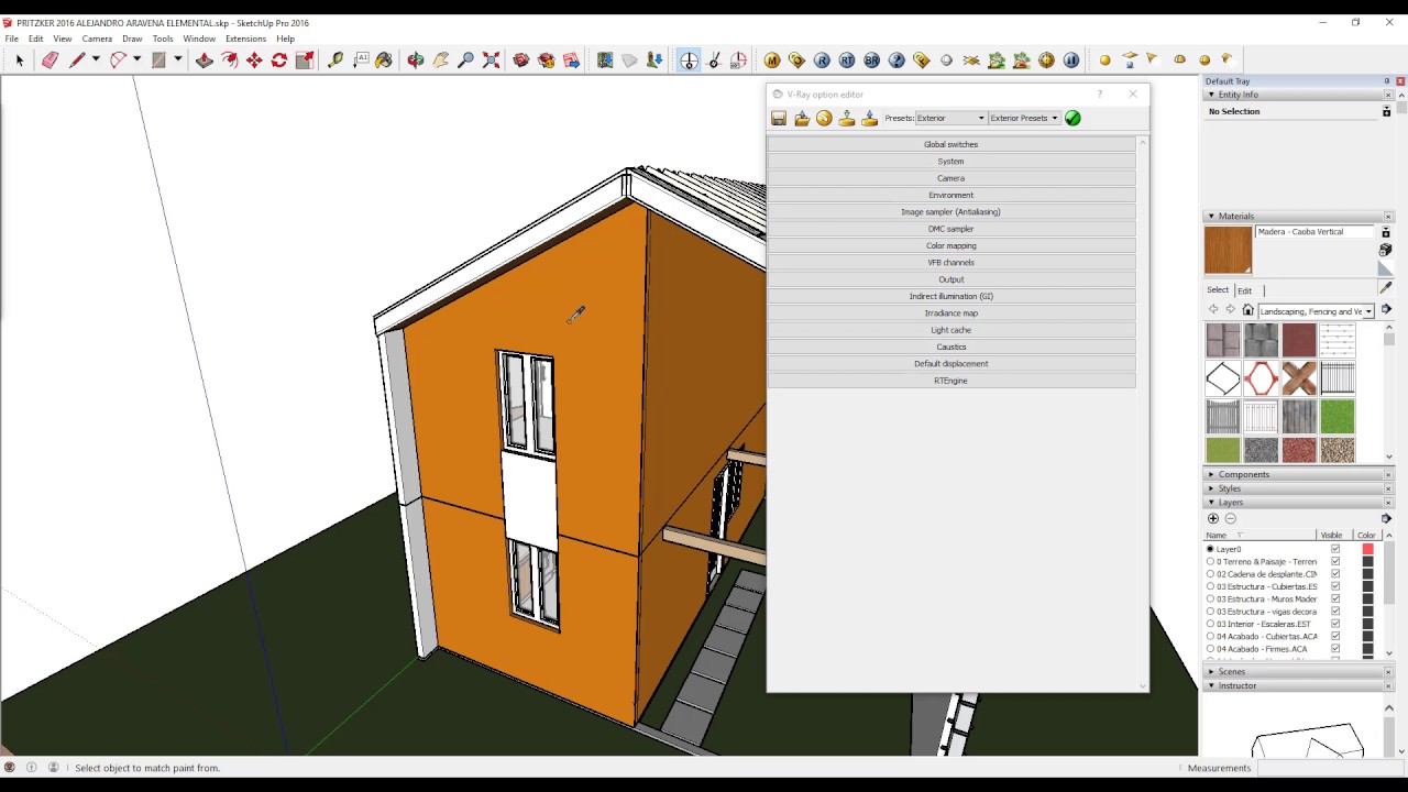Detail Archicad Render Vray Nomer 3
