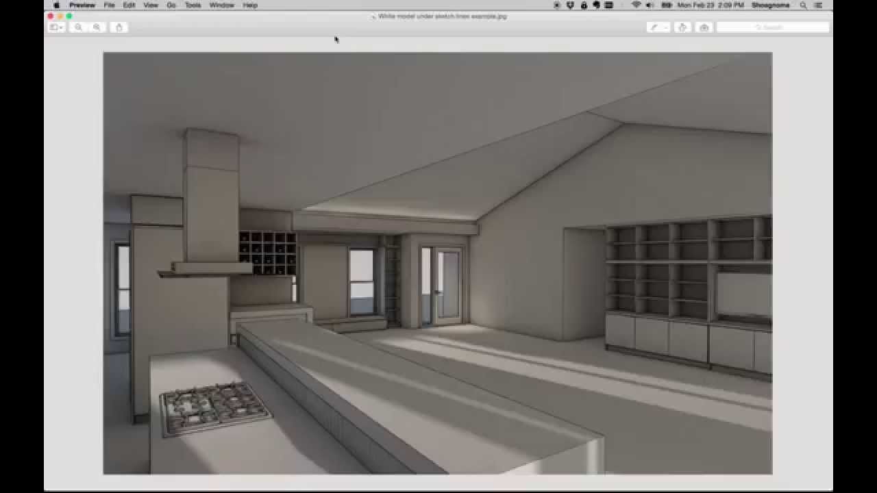 Detail Archicad Render Vray Nomer 23
