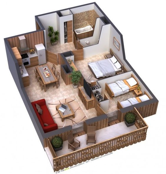 Detail Archicad Render Vray Nomer 35