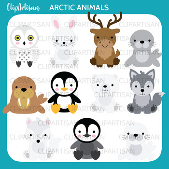 Download Arctic Animal Clipart Nomer 3