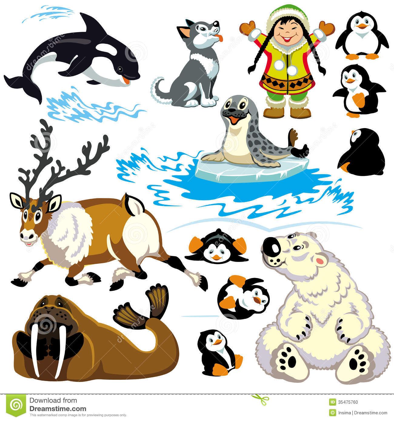 Detail Arctic Animal Clipart Nomer 44