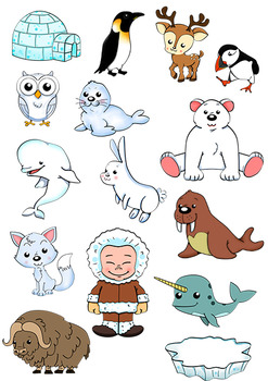 Detail Arctic Animal Clipart Nomer 9