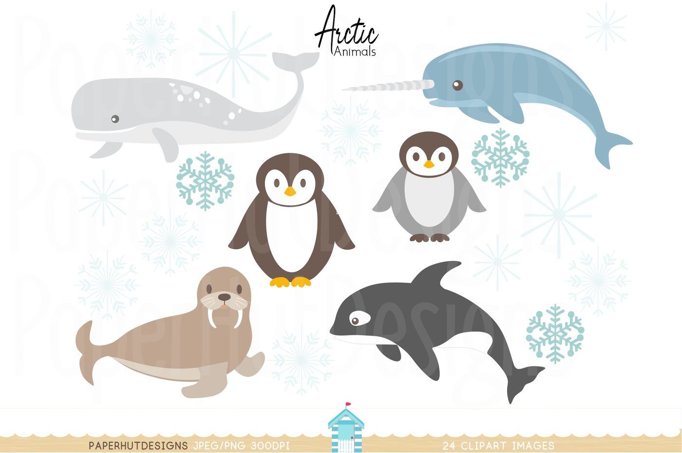 Detail Arctic Animals Clip Art Nomer 19