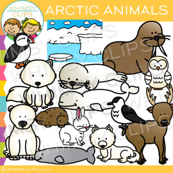 Detail Arctic Animals Clip Art Nomer 35