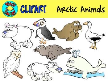 Detail Arctic Animals Clip Art Nomer 46
